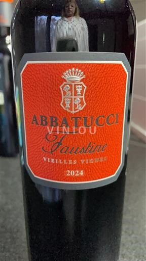 Corse Ajaccio Domaine Comte Abbatucci Faustine Vieilles Vignes 2024
