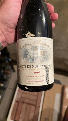 Burgundi Côte de Nuits -kylät Château Premeaux 1999