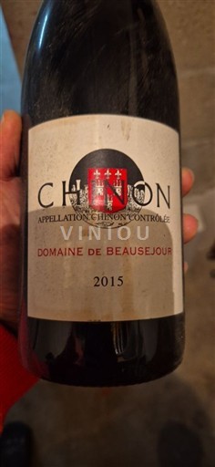 Vallée de la Loire Chinon Domaine Beauséjour 2015