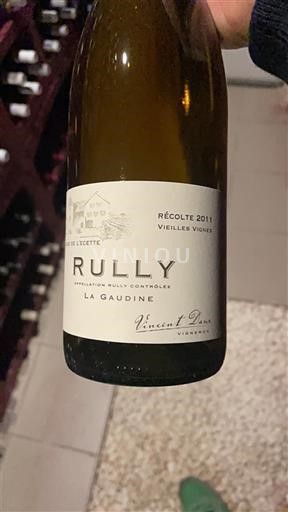 Burgundsko Rully Domaine Vincent Dureuil-Janthial La Gaudine 2011