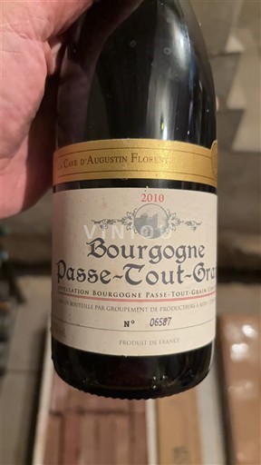 Burgundi Bourgogne-passetoutgrain La Cave Augustin Florent 2010