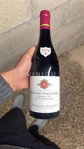Bourgogne Pernand-Vergelesses Premier Cru Remoissenet Père & Fils En Caradeux 2019