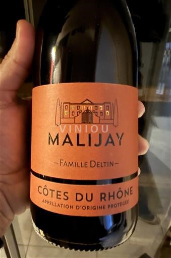 Vallée du Rhône Côtes-du-rhône Malijay M de Malijay 2023