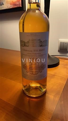 Bordéus Sauternes Château Filhot 2006