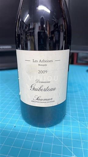Loiren laakso Saumur Domaine Guiberteau Les Arboises Monopole 2009