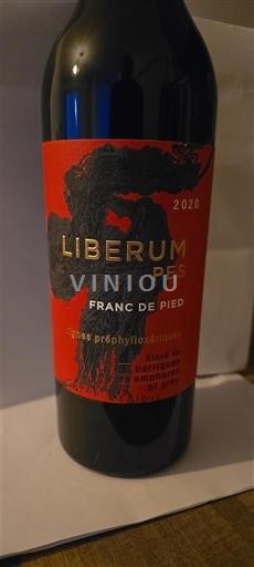 Jihozápad Irouléguy Liberum Pes Franc de pied 2020