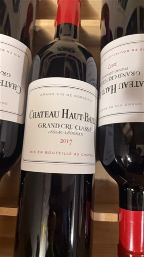 Burdeos Pessac-Léognan Grand Cru Classé Château Haut-Bailly 2017