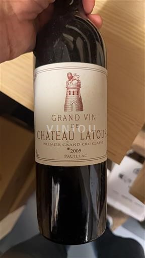 Bordeaux Pauillac Premier Grand Cru Classé Château Latour Grand Vin de Château Latour 2005