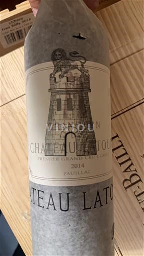 Bordeaux Pauillac Grand Cru Château Latour 2014