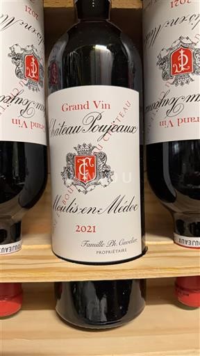Bordeaux Moulis-en-Médoc Château Poujeaux 2021