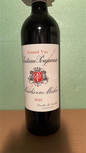 Bordeaux Moulis-en-Médoc Château Poujeaux 2021