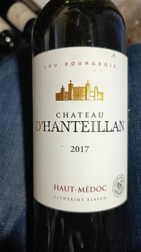 Bordeaux Haut-Médoc Château Hanteillan 2017