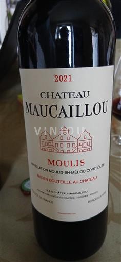 Bordéus Moulis-en-Médoc Château Maucaillou 2021