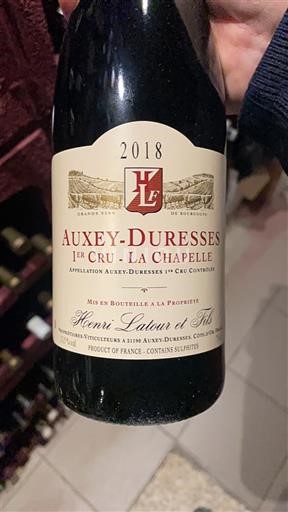 Burgundy Not Specified Premier Cru Henri Latour et Fils La Chapelle 2018