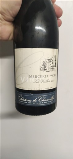 Borgogna Mercurey Premier Cru Château Chamilly Les Puillets 2022