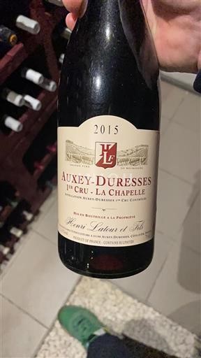Burgundy Auxey-Duresses Premier Cru Henri Latour et Fils 1er Cru La Chapelle 2015
