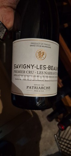 Burgundy Savigny-lès-Beaune Premier Cru Patriarche Père & Fils Les Narbantons 2020