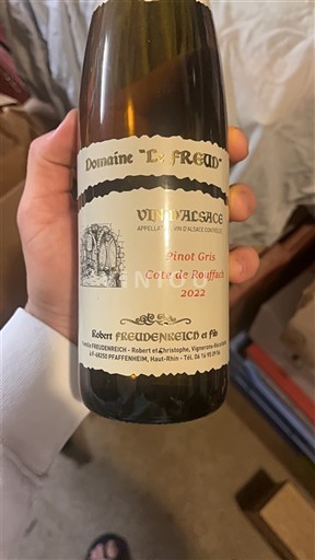 Alsace Pinot gris Domaine Le Freud Pinot Gris Côte de Rouffach 2022