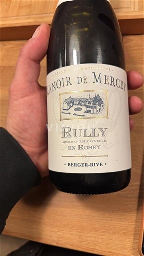 Burgundi Rully Manoir de Mercey En Rosky Ei vuosikertaa