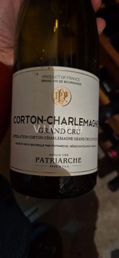 Bourgondië Corton-charlemagne Grand Cru Patriarche Père et Fils 2017