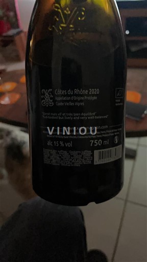 Thung lũng Rhône Côtes-du-rhône Xavier Vignon Vieilles Vignes 2020