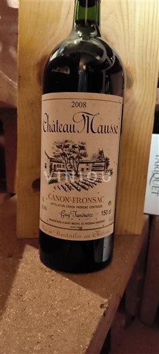 Bordeaux Canon-Fronsac Château Mause 2008