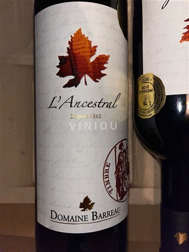 Sud-Ouest Gaillac Domaine Barreau L'Ancestral 2019