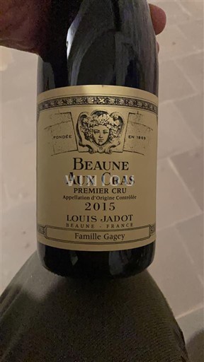 Burgundsko Beaune Premier Cru Louis Jadot Aux Cras 2015
