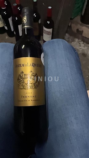 Bordeaux Fronsac Château La Rivière 2022