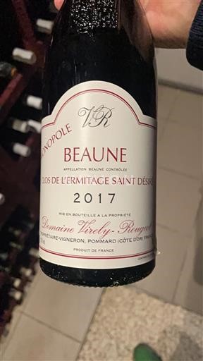 Burgundsko Beaune Domaine Virély-Rougeot Clos de l'Ermitage Saint Désiré 2017