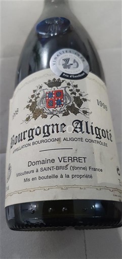 Bourgondië Bourgogne Aligoté Domaine Verret 1998