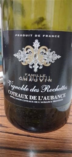 Loiretal Coteaux-de-l'aubance Famille Chauvin Vignoble des Rochettes Ohne Jahrgang