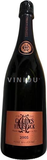 Champagne Sâm-panh Charles Heidsieck Rosé Millésimé 2005
