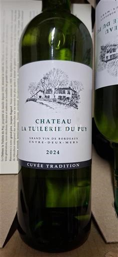 Burdeos Entre dos mares Château La Tuilerie du Puy Tradition 2024
