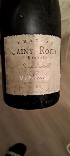 Rhônedalen Lirac Château Saint-Roch Brunel Confidentielle 2016