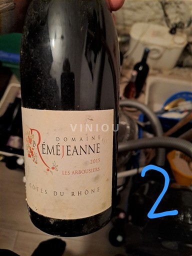 Rhônevallei Côtes-du-rhône Domaine Réméjeanne Les Arbousiers 2015