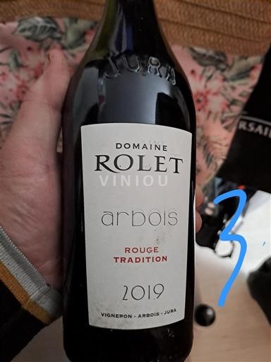 Jura Arbois Domaine Rolet Rouge Tradition 2019