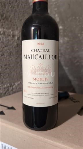 Bordeaux Moulis-en-Médoc Maucaillou 2018