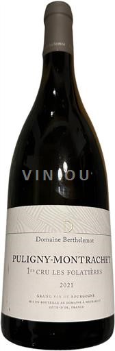 Bourgondië Puligny-Montrachet Premier Cru Domaine Berthelemot 1er Cru Les Folatières 2021