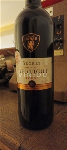 Lounais-Ranska Côtes-de-duras Les Vignerons de Duras Secret de Berticot 2022