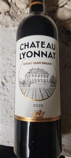 Bordeaux Lussac-saint-émilion Lyonnat 2020
