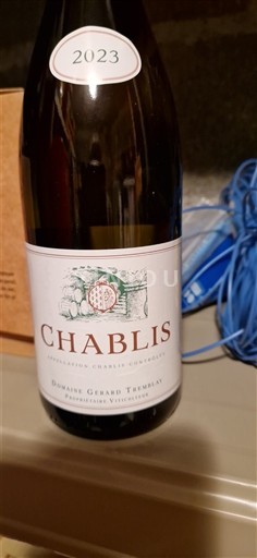 Burgundsko Chablis Domaine Gérard Tremblay 2023