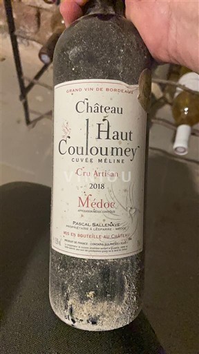 Bordeaux Médoc Château Haut Couloumey Méline 2018