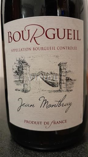 Thung lũng sông Loire Bourgueil Jean Montbray Không niên vụ