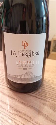 Vinhos Rouge sec As de Pic Domaine La Perrière 2022 França Languedoque Pic-saint-loup AOC