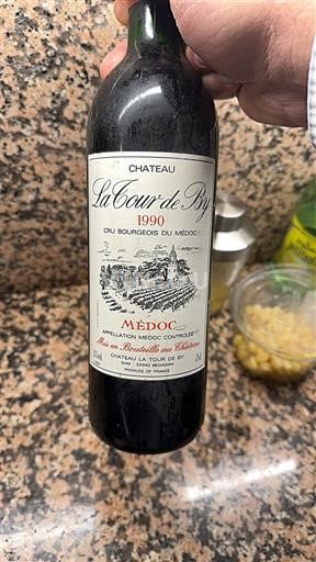 Burdeos Médoc Château La Tour de By 1990