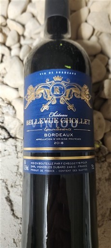 Bordeaux Château Bellevue Chollet Quintessence 2018