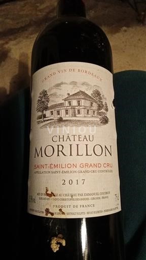 Bordoja Saint-Émilion Grand Cru Grand Cru Château Morillon 2017