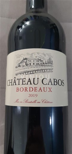 Bordeaux Château Cabos 2019