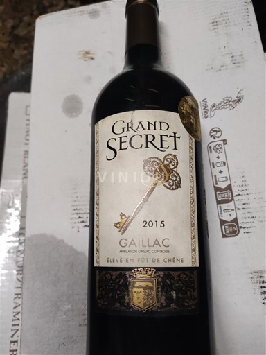 Jihozápad Gaillac Grand Secret Rangée 17 2015